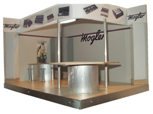 Modell Messestand Mogler Kassensysteme 2004