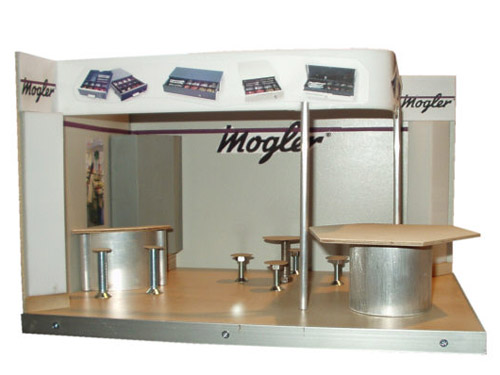 Modell Messestand Mogler Kassensysteme 2004
