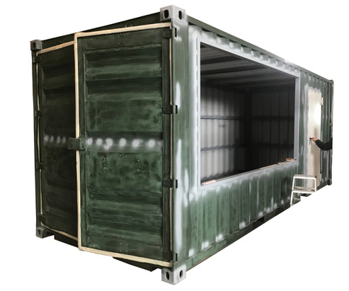 Verkaufscontainer, Container Umbauten, Elektrik, Wasseranschlüsse, Gastrogeräte, Transportservice, Dämmung, Unterkonstruktion